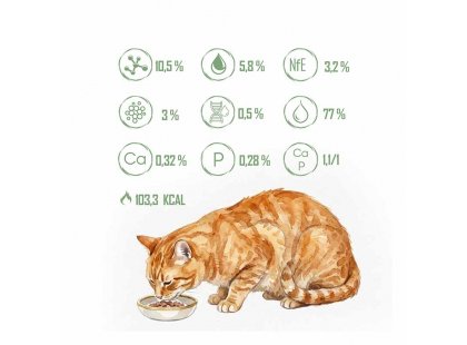Фото 6 -  вологий корм (консерви) Baskerville Holistic вологий корм для котів ДИКИЙ КАБАН