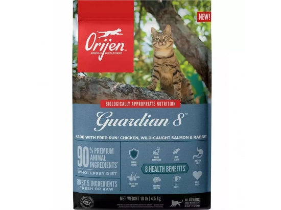 Фото - сухий корм Orijen (Оріджен) Guardian 8 Cat сухий беззерновий корм для котів