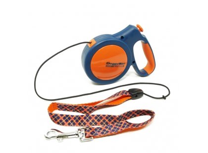 Фото 3 -  рулетки DoggyMan Retractable Lead Trad Style поводок рулетка для собак, синий