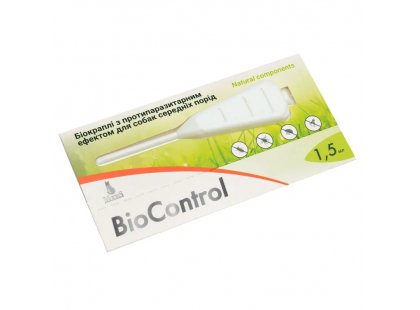 Фото 8 -  от блох и клещей Modes BioControl биокапли от блох и клещей для кошек и собак
