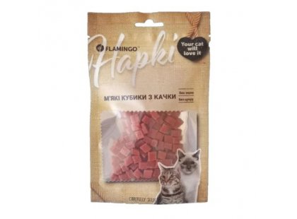 Фото - Flamingo Лакомство для кошек МЯГКИЕ КУБИКИ ИЗ УТКИ лакомства Flamingo Лакомство для кошек МЯГКИЕ КУБИКИ ИЗ УТКИ