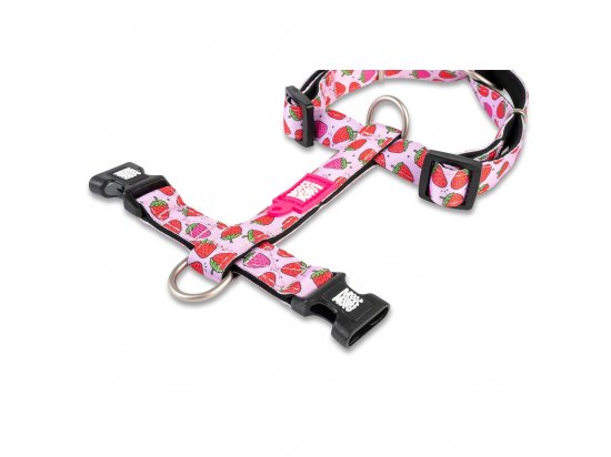 Фото - амуніція Max & Molly Urban Pets H-Harness шлейка для собак Strawberry Dream