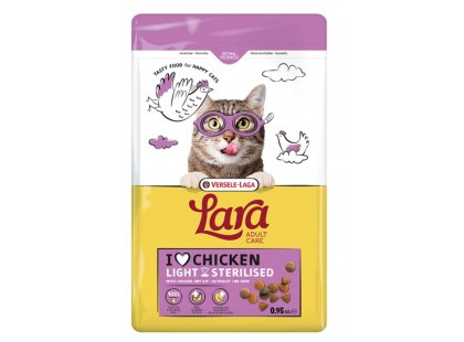 Фото 2 -  сухий корм Lara STERILIZED CHICKEN сухий корм для котів стерилізованих або малоактивних КУРКА