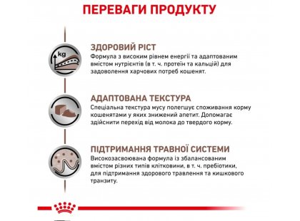 Фото - ветеринарні корми Royal Canin GASTRO INTESTINAL KITTEN повнораціонний дієтичний для кошенят від 2 до 10 місяців при порушеннях травлення