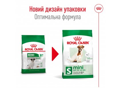 Фото - Royal Canin MINI ADULT 8+ (СОБАКИ ДРІБНИХ ПОРІД ЕДАЛТ 8+) корм для собак від 8 років сухий корм Royal Canin MINI ADULT 8+ (СОБАКИ ДРІБНИХ ПОРІД ЕДАЛТ 8+) корм для собак від 8 років