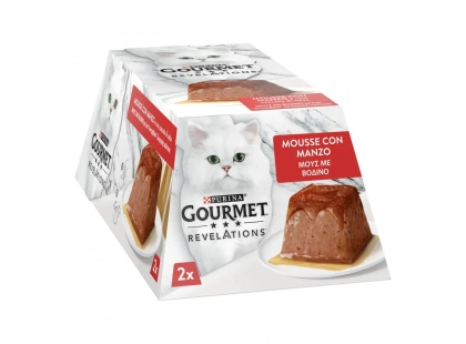 Фото - Gourmet Revelations Beef влажный корм для кошек, мусс ГОВЯДИНА влажный корм (консервы) Gourmet Revelations Beef влажный корм для кошек, мусс ГОВЯДИНА