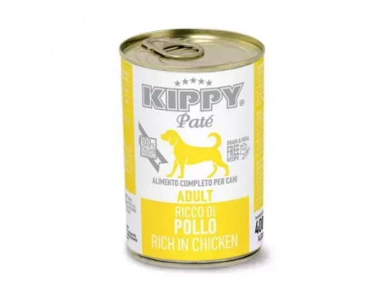 Фото - вологий корм (консерви) Kippy (Кіппі) PATE CHICKEN консерви для собак (КУРКА), паштет