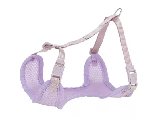 Фото - Trixie Junior Puppy Soft Harness with Lead шлейка з повідцем для цуценят, бузковий амуніція Trixie Junior Puppy Soft Harness with Lead шлейка з повідцем для цуценят, бузковий