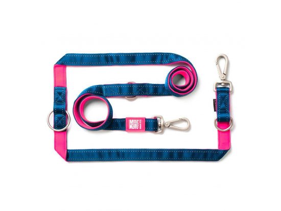 Фото - амуніція Max & Molly Urban Pets Multi-Function Leash багатофункціональний повідець для собак Matrix Pink