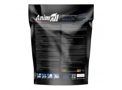 Фото 4 -  наполнители AnimAll Blue Aquamarine cиликагелевый наполнитель для кошачьего туалета ГОЛУБОЙ АКВАМАРИН