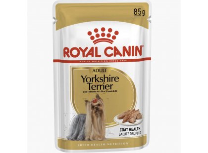 Фото - влажный корм (консервы) Royal Canin YORKSHIRE TERRIER ADULT (ЙОРКШИР ТЕРЬЕР ЭДАЛТ) влажный корм для собак старше 10 месяцев