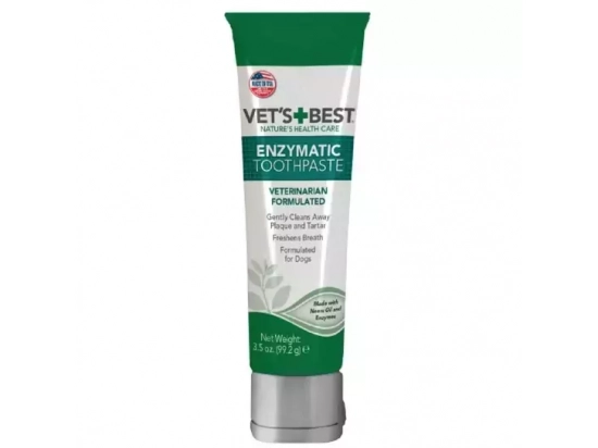 Фото - повседневная косметика Vets Best (Ветс Бест) DENTAL GEL TOOTHPASTE (СВЕЖЕЕ ДЫХАНИЕ) гель для чистки зубов собак