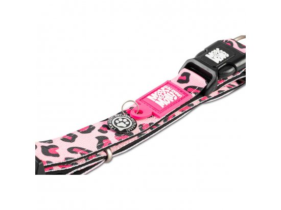 Фото - амуніція Max & Molly Urban Pets Smart ID Collar нашийник для собак з QR-кодом Leopard Pink