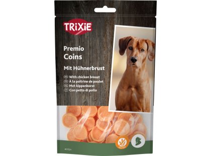 Фото - Trixie Chicken Coins - Ласощі для собак чіпси з куркою ласощі Trixie Chicken Coins - Ласощі для собак чіпси з куркою