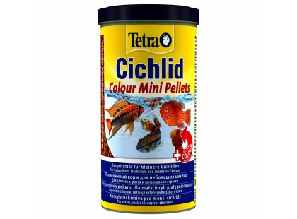 Фото - Tetra Cichlid Colour Mini корм для яскравості забарвлення всіх цихлід, гранули корм для риб Tetra Cichlid Colour Mini корм для яскравості забарвлення всіх цихлід, гранули