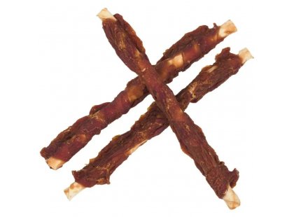 Фото 5 -  ласощі Flamingo Ласощі для собак ЖУВАЛЬНІ СТІКИ ОБГОРНУТІ М'ЯСОМ КАЧКИ