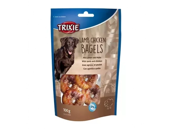 Фото - Категорії Trixie PREMIO CHICKEN & LAMB (КУРИЦА И ЯГНЕНОК КОЛЬЦА) лакомство для собак (31707) 100 г(срок 01.09.22) (%скидка)