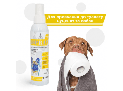 Фото 2 -  корекція поведінки Modes Fix Sprayp засіб для привчання до туалету для собак і цуценят