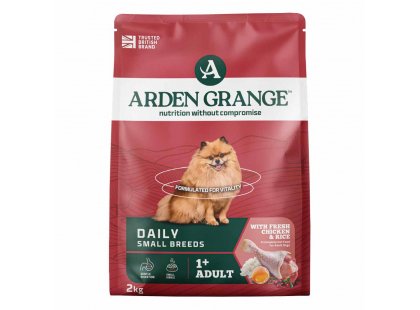 Фото 3 -  сухой корм Arden Grange (Арден Грендж) Mini Adult – сухой корм для взрослых собак мелких пород со свежей курицей и рисом