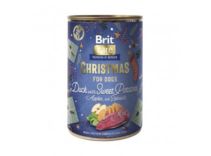 Фото - Brit Mono Protein Christmas Duck влажный корм для собак, рождественский ужин УТКА влажный корм (консервы) Brit Mono Protein Christmas Duck влажный корм для собак, рождественский ужин УТКА