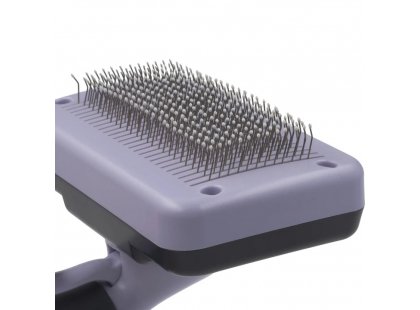 Фото 3 -  для вичісування AnimAll Щітка-пуходерка самоочищаюча для собак і котів