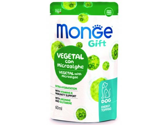 Фото - Monge Dog Gift Energy Topping Vegetal Adult Microalgae лакомство для собак, топинг МИКРОВОДОРОСЛИ лакомства Monge Dog Gift Energy Topping Vegetal Adult Microalgae лакомство для собак, топинг МИКРОВОДОРОСЛИ