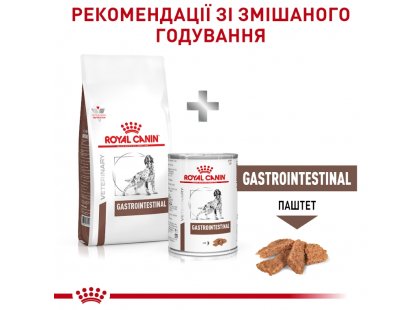 Фото 8 -  ветеринарні корми Royal Canin GASTROINTESTINAL GI25 (ГАСТРО ІНТЕСТИНАЛ) сухий лікувальний корм для собак