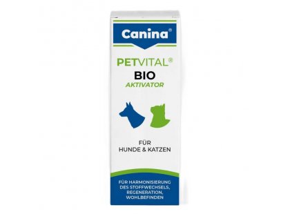 Фото - пищевые добавки Canina (Канина) Petvital Bio-Aktivator Петвиталь Био-активатор - кормовая добавка для собак и кошек