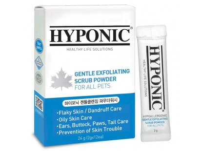 Фото - повседневная косметика Hyponic Gentle Exfoliating Scrub Powder мягко отшелушивающий скраб-порошок для собак и кошек