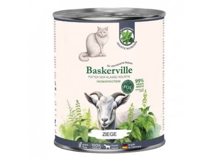 Фото 7 -  вологий корм (консерви) Baskerville Holistic Sterilised консерви для стерилізованих котів КОЗА