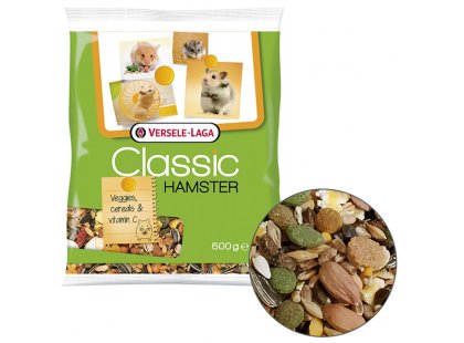 Фото - Versele-Laga CLASSIC HAMSTER корм для хом'яків, 500 г корм для гризунів Versele-Laga CLASSIC HAMSTER корм для хом'яків, 500 г