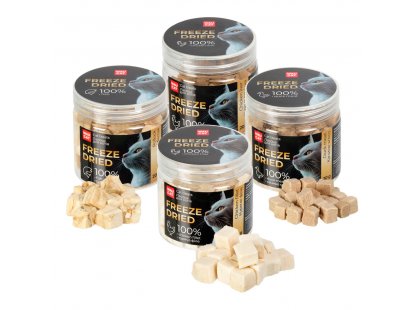 Фото 3 -  ласощі Collar WAUCAT Treats Freeze Dried ласощі для котів КУРЯЧЕ ФІЛЕ