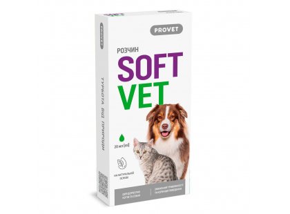 Фото 4 -  седативные препараты (успокоительные) ProVET Soft Vet (Кіт Воркіт) капли для снижения возбуждения и коррекции поведения у собак и кошек