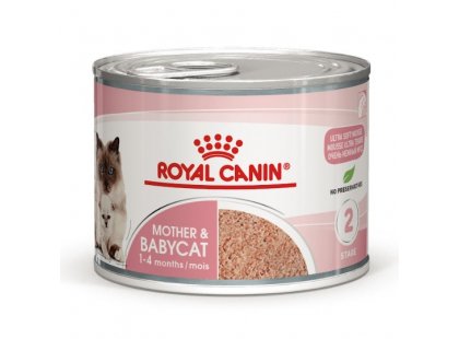 Фото - Royal Canin MOTHER & BABYCAT (БЕБИКЕТ ИНСТИНКТИВ) Влажный корм для котят с рождения до 4 месяцев влажный корм (консервы) Royal Canin MOTHER & BABYCAT (БЕБИКЕТ ИНСТИНКТИВ) Влажный корм для котят с рождения до 4 месяцев