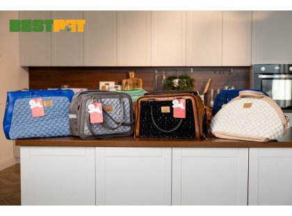 Фото 6 -  переноски, сумки, рюкзаки Misoko&Co (Мисоко и Ко) Дорожная сумка для собак 5118, темно-синий