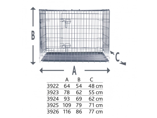 Фото - клітки, вольєри Trixie HOME KENNEL клітка переносна для собак