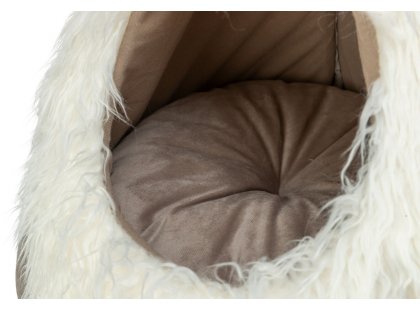 Фото 3 -  спальные места, лежаки, домики Trixie Cave Dwarf лежак-пещера для кошек РОЖДЕСТВЕНСКИЙ ГНОМ (927104)