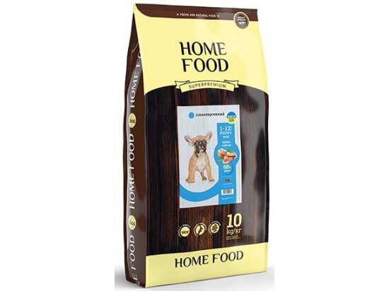 Фото - сухий корм Home Food (Хоум Фуд) Puppy Mini Trout with Rice гіпоалергенний корм для цуценят дрібних порід ФОРЕЛЬ і РИС