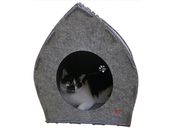 Фото - лежаки, матрасы, коврики и домики Red Point PET HOUSE лежак для кошек и собак ДОМИК, войлок