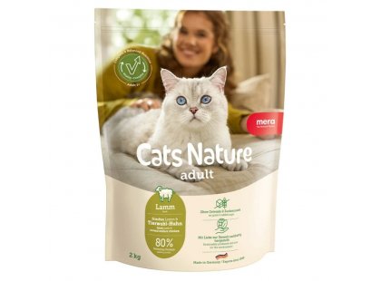 Фото - Mera Nurture Adult Lamb сухой корм для кошек ЯГНЕНОК сухой корм Mera Nurture Adult Lamb сухой корм для кошек ЯГНЕНОК
