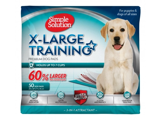 Фото - пеленки Simple Solution EXTRA-LARGE DOG TRAINING PADS пеленки для животных экстра большие