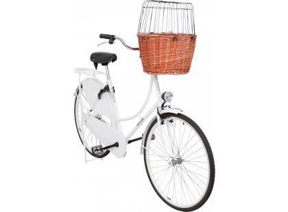 Фото - Trixie Bicycle Basket - Корзина с сеткой для крепления на руле велосипеда (2806) велоаксессуары Trixie Bicycle Basket - Корзина с сеткой для крепления на руле велосипеда (2806)