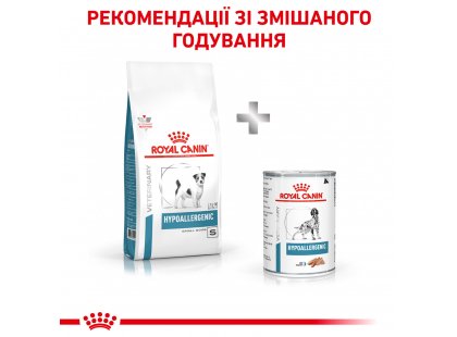 Фото - ветеринарні корми Royal Canin HYPOALLERGENIC SMALL DOG сухий лікувальний корм для собак дрібних порід