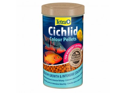 Фото - Tetra Cichlid Colour корм для яскравості забарвлення всіх цихлід, гранули корм для риб Tetra Cichlid Colour корм для яскравості забарвлення всіх цихлід, гранули