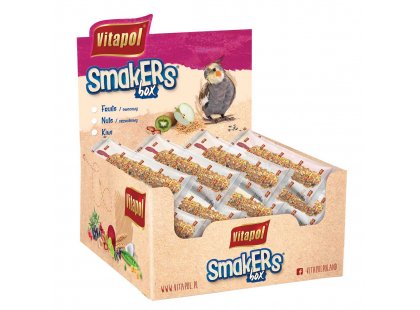 Фото - Vitapol Smakers Box лакомство для нимф ФРУКТЫ лакомства для птиц Vitapol Smakers Box лакомство для нимф ФРУКТЫ