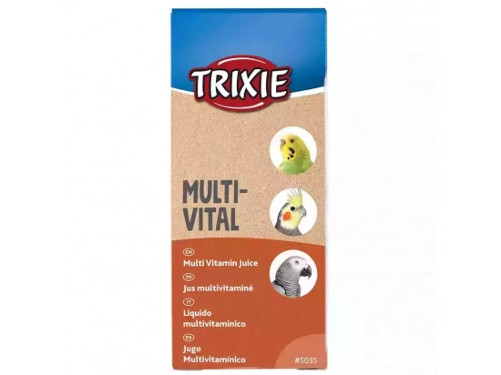 Фото - Trixie Multi-Vital краплі вітамінні для птахів (5035) вітаміни та мінерали Trixie Multi-Vital краплі вітамінні для птахів (5035)