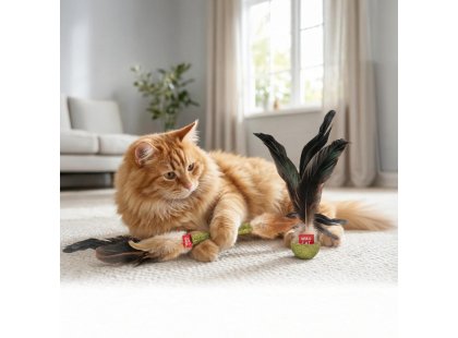 Фото 5 -  іграшки Collar WAUCAT Fun Natural іграшка для котів з котячою м'ятою НЕВАЛЯЙКА