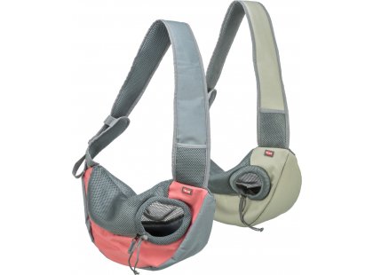 Фото 4 -  переноски, сумки, рюкзаки Trixie Sling переноска-слинг для кошек и собак, светло-зеленый (28930)