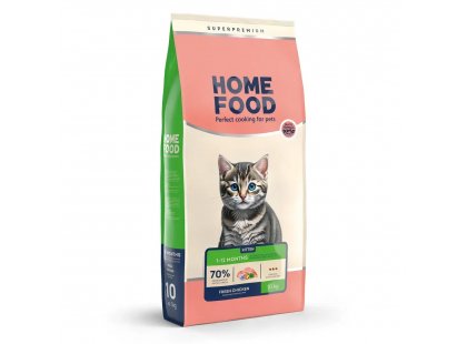 Фото 4 -  сухой корм Home Food (Хоум Фуд) Kitten Fresh Chicken полнорационный корм для котят КУРИЦА