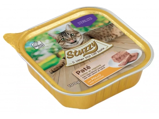 Фото - Stuzzy (Штуззі) MISTER STERILIZED CAT (МІСТЕР СТЕРИЛАЙЗИД ПАШТЕТ) консерви для стерилізованих котів вологий корм (консерви) Stuzzy (Штуззі) MISTER STERILIZED CAT (МІСТЕР СТЕРИЛАЙЗИД ПАШТЕТ) консерви для стерилізованих котів
